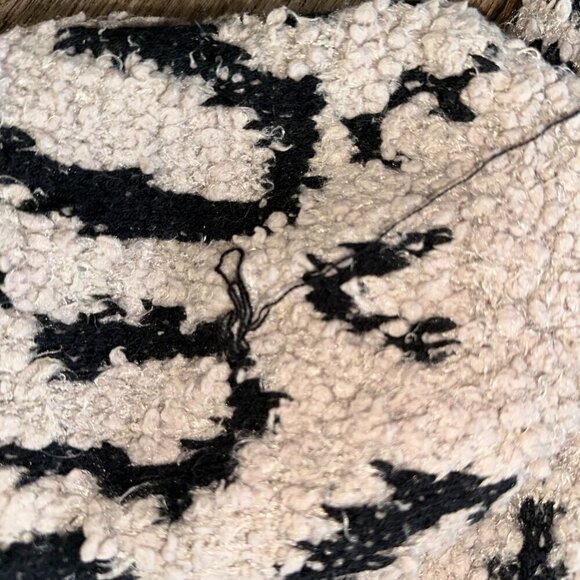 Super Fuzzy Knit Leopard Print Open Front Cardigan - Picture 8 of 14